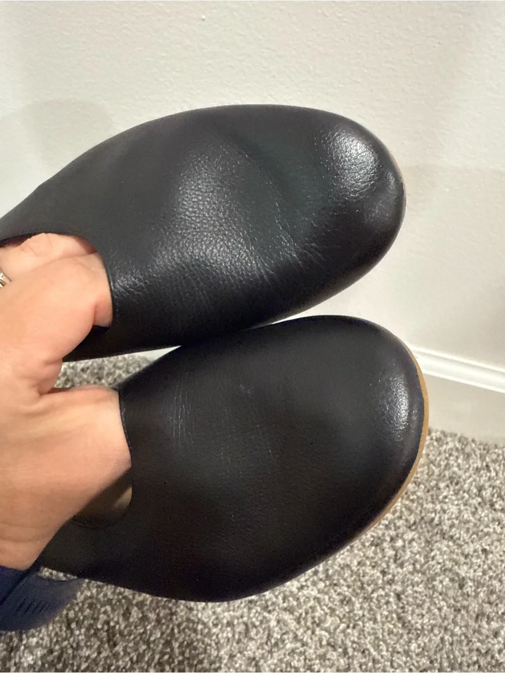 Everlane The Day Glove black leather ballet flats, size 8 - Picture 8 of 14
